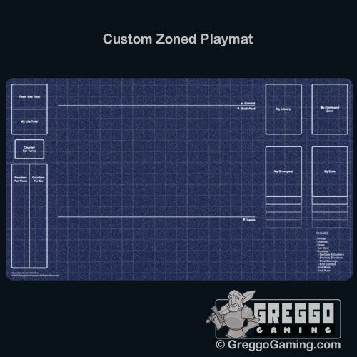Product Photo of a Custom Zoned Playmat
