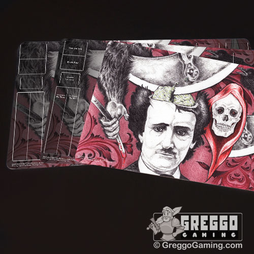 Product Photo of the Edgar Allan Poe Playmat by Lisa Pangborn